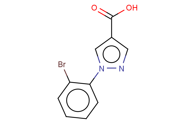 1-(2-BROMOPHENYL)-1H-PYRAZOLE-4-CARBOXYLIC ACID