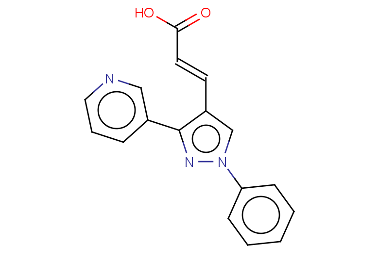 (2E)-3-[1-phenyl-3-(pyridin-3-yl)-1H-pyrazol-4-yl]prop-2-enoic acid