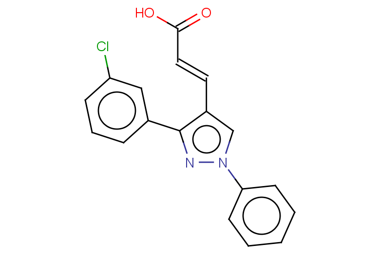 (2E)-3-[3-(3-chlorophenyl)-1-phenyl-1H-pyrazol-4-yl]prop-2-enoic acid