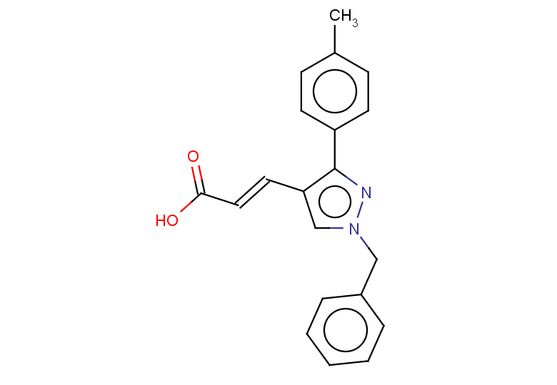 (2E)-3-[1-benzyl-3-(4-methylphenyl)-1H-pyrazol-4-yl]prop-2-enoic acid