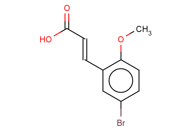 (2E)-3-(5-bromo-2-methoxyphenyl)prop-2-enoic acid