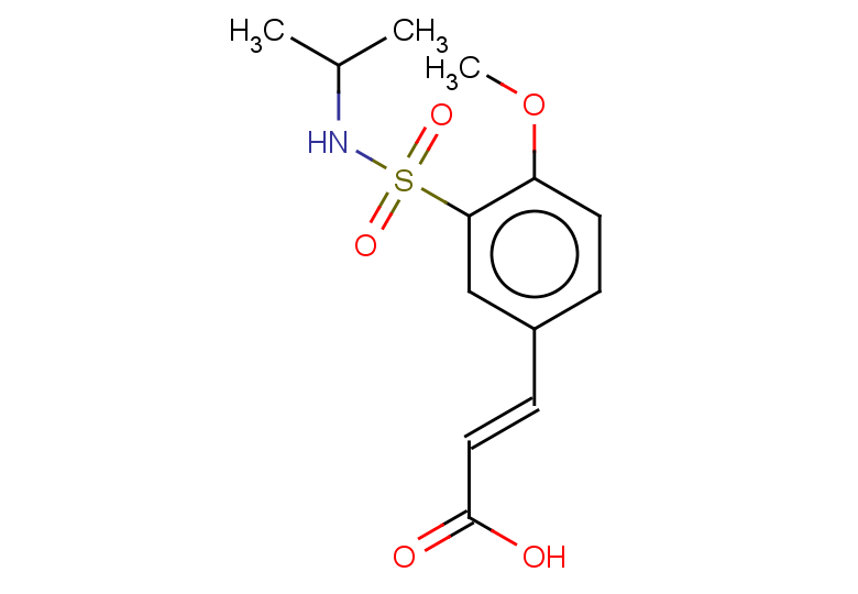 (2E)-3-{4-methoxy-3-[(propan-2-yl)sulfamoyl]phenyl}prop-2-enoic acid