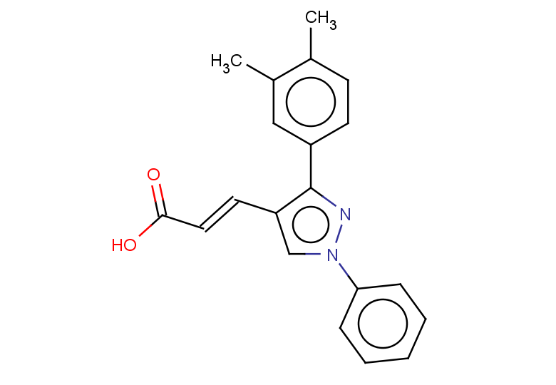 (2E)-3-[3-(3,4-dimethylphenyl)-1-phenyl-1H-pyrazol-4-yl]prop-2-enoic acid