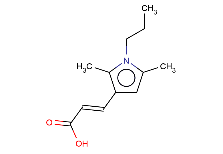 (2E)-3-(2,5-dimethyl-1-propyl-1H-pyrrol-3-yl)prop-2-enoic acid