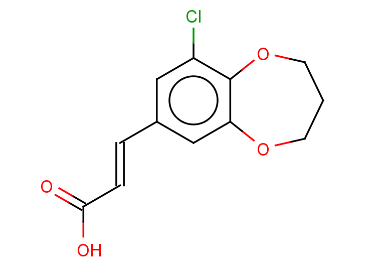 (2E)-3-(9-chloro-3,4-dihydro-2H-1,5-benzodioxepin-7-yl)prop-2-enoic acid
