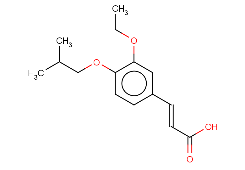 (2E)-3-[3-ethoxy-4-(2-methylpropoxy)phenyl]prop-2-enoic acid
