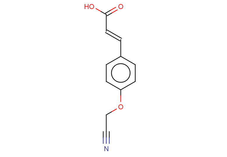 (2E)-3-[4-(cyanomethoxy)phenyl]prop-2-enoic acid