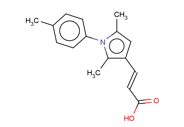 (2E)-3-[2,5-dimethyl-1-(4-methylphenyl)-1H-pyrrol-3-yl]prop-2-enoic acid