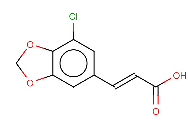 (2E)-3-(7-chloro-1,3-dioxaindan-5-yl)prop-2-enoic acid