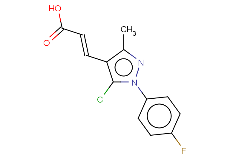 (2E)-3-[5-chloro-1-(4-fluorophenyl)-3-methyl-1H-pyrazol-4-yl]prop-2-enoic acid