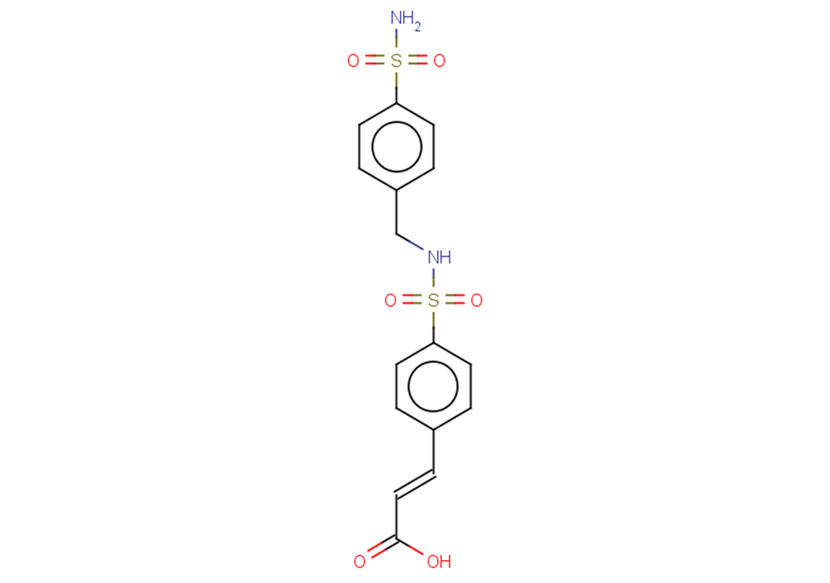 (2E)-3-(4-{[(4-sulfamoylphenyl)methyl]sulfamoyl}phenyl)prop-2-enoic acid