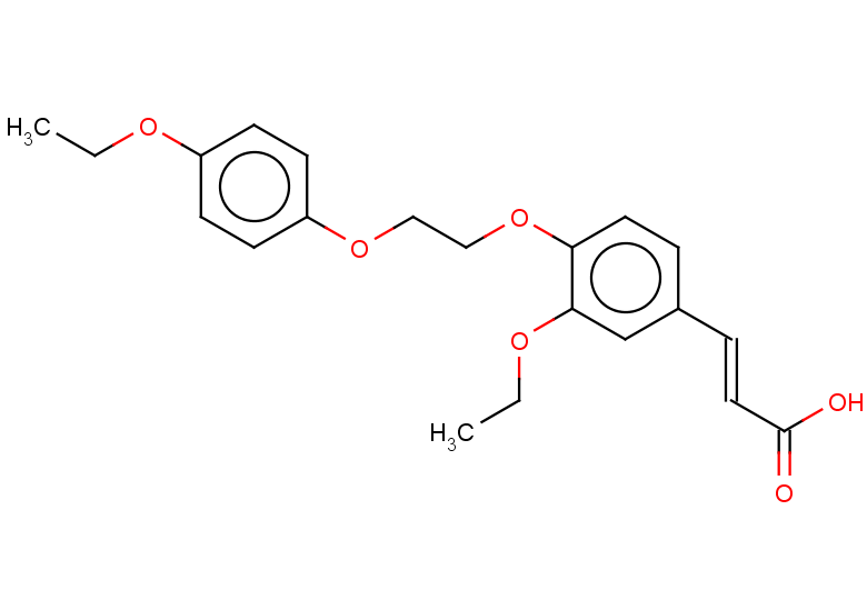 (2E)-3-{3-ethoxy-4-[2-(4-ethoxyphenoxy)ethoxy]phenyl}prop-2-enoic acid