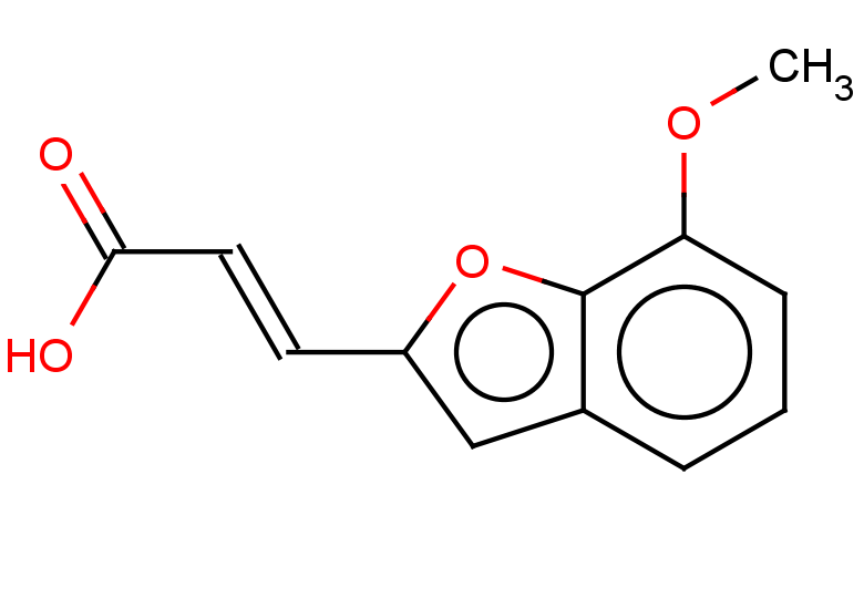 (2E)-3-(7-methoxy-1-benzofuran-2-yl)prop-2-enoic acid