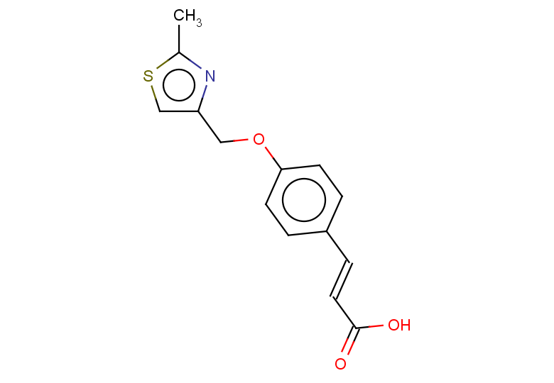 (2E)-3-{4-[(2-methyl-1,3-thiazol-4-yl)methoxy]phenyl}prop-2-enoic acid
