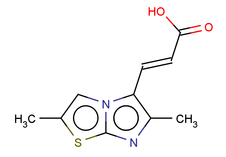 (2E)-3-{2,6-dimethylimidazo[2,1-b][1,3]thiazol-5-yl}prop-2-enoic acid