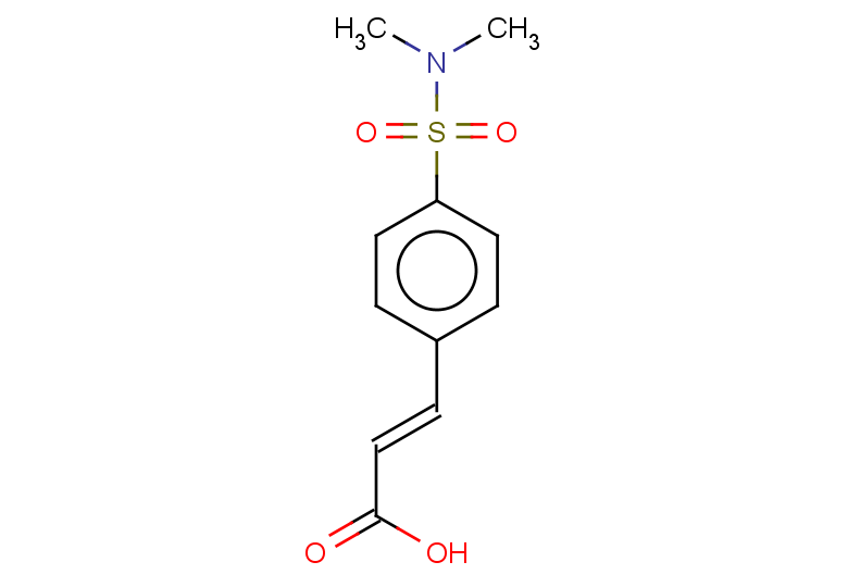 (2E)-3-[4-(dimethylsulfamoyl)phenyl]prop-2-enoic acid