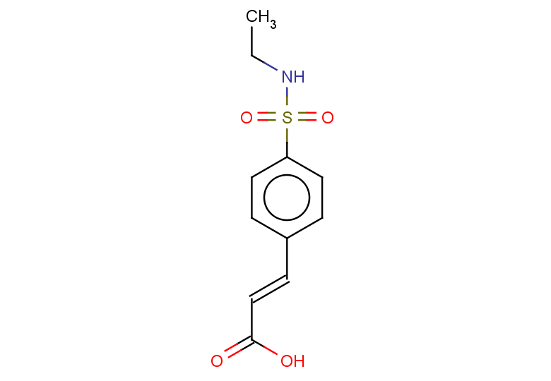 (2E)-3-[4-(ethylsulfamoyl)phenyl]prop-2-enoic acid