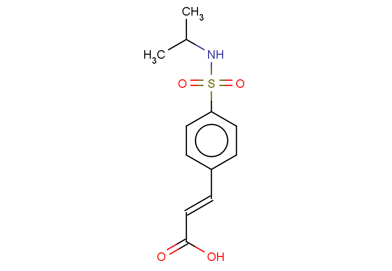 (2E)-3-{4-[(propan-2-yl)sulfamoyl]phenyl}prop-2-enoic acid