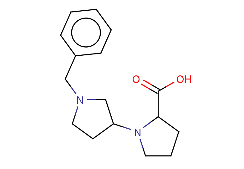 1-(1-benzylpyrrolidin-3-yl)pyrrolidine-2-carboxylic acid