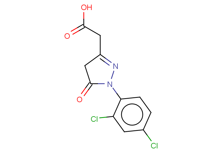 2-[1-(2,4-dichlorophenyl)-5-oxo-4,5-dihydro-1H-pyrazol-3-yl]acetic acid