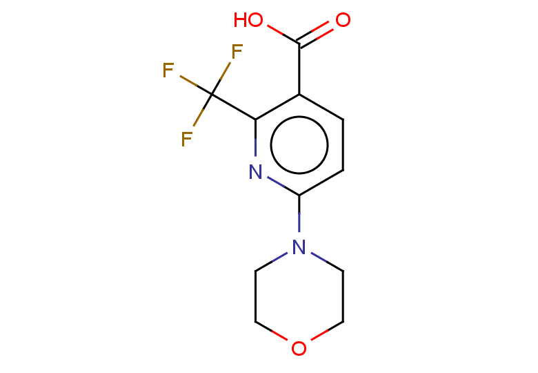 6-(morpholin-4-yl)-2-(trifluoromethyl)pyridine-3-carboxylic acid