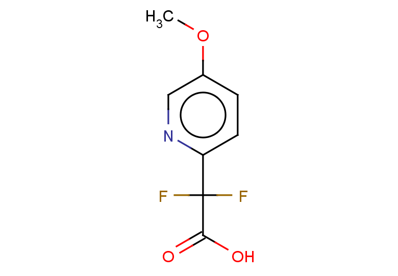 2,2-difluoro-2-(5-methoxypyridin-2-yl)acetic acid
