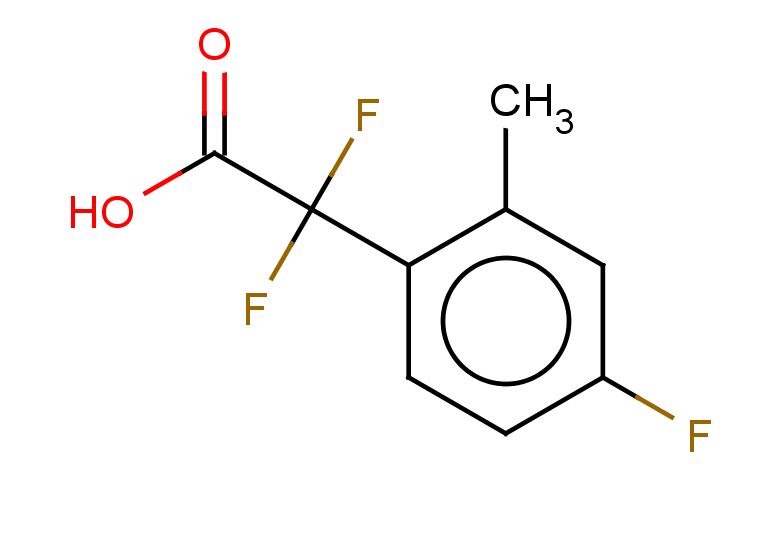 2,2-difluoro-2-(4-fluoro-2-methylphenyl)acetic acid