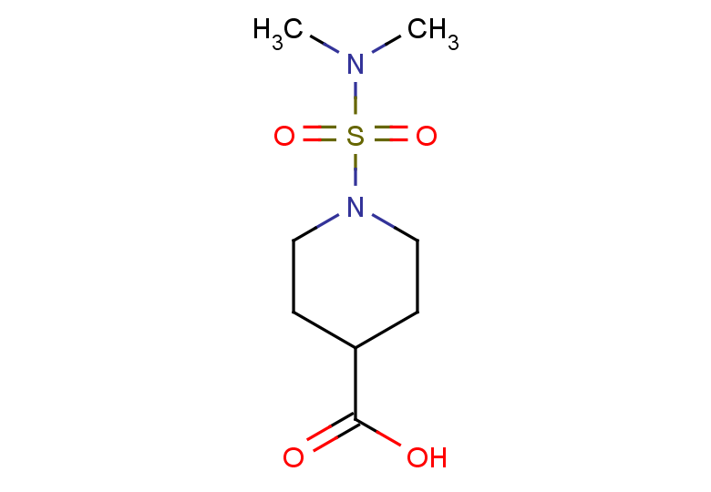1-(dimethylsulfamoyl)piperidine-4-carboxylic acid