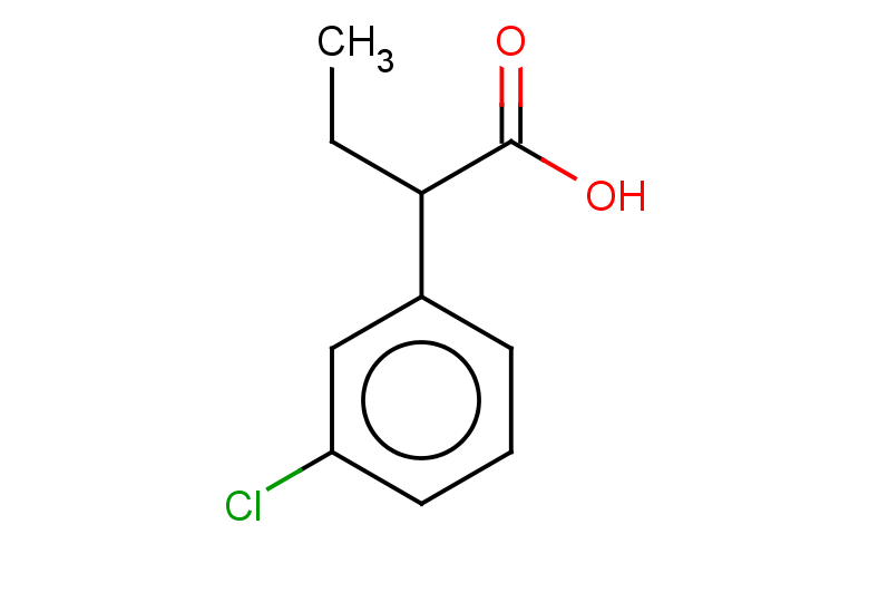 2-(3-chlorophenyl)butanoic acid