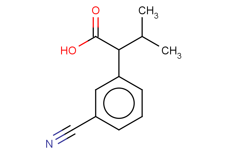 2-(3-cyanophenyl)-3-methylbutanoic acid