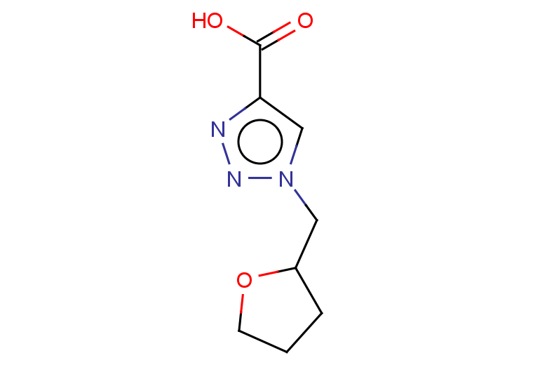 1-[(oxolan-2-yl)methyl]-1H-1,2,3-triazole-4-carboxylic acid