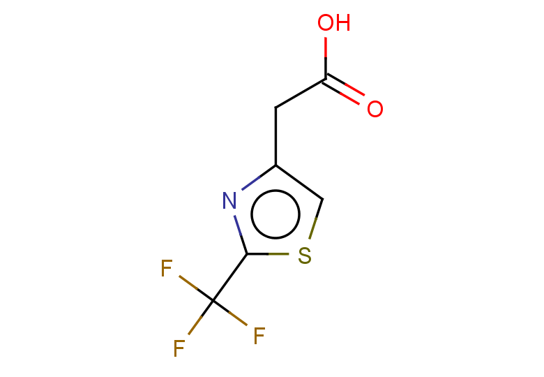 2-[2-(trifluoromethyl)-1,3-thiazol-4-yl]acetic acid