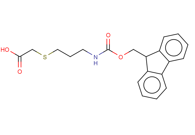 2-{[3-({[(9H-fluoren-9-yl)methoxy]carbonyl}amino)propyl]sulfanyl}acetic acid