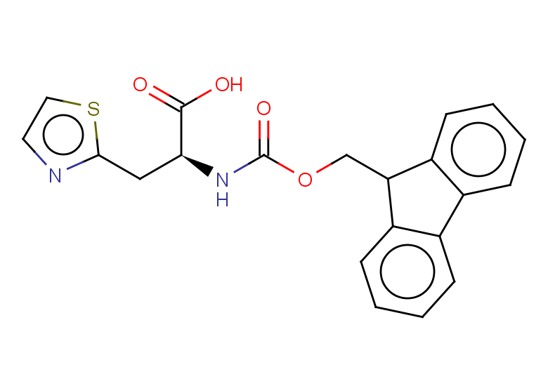 (S)-2-((((9H-fluoren-9-yl)methoxy)carbonyl)amino)-3-(thiazol-2-yl)propanoic acid