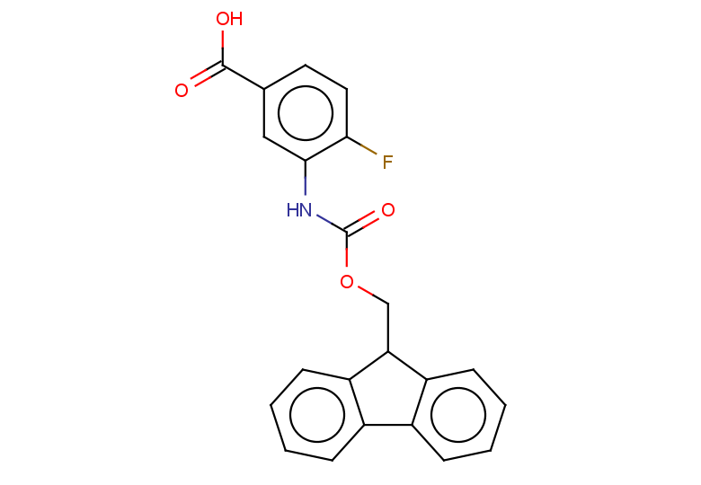 3-({[(9H-fluoren-9-yl)methoxy]carbonyl}amino)-4-fluorobenzoic acid