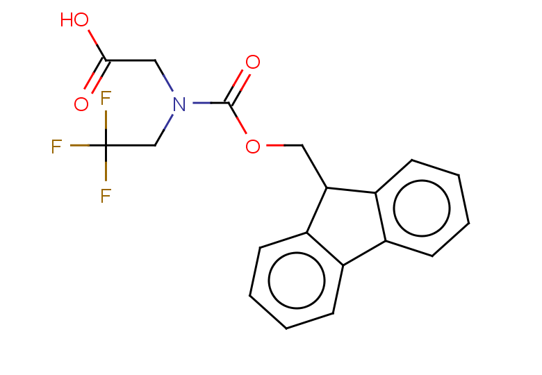 2-({[(9H-fluoren-9-yl)methoxy]carbonyl}(2,2,2-trifluoroethyl)amino)acetic acid