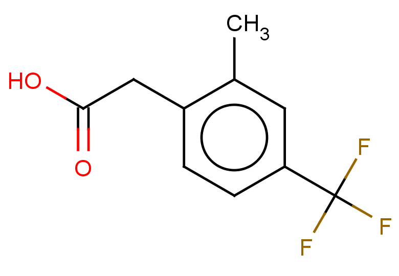 2-[2-methyl-4-(trifluoromethyl)phenyl]acetic acid