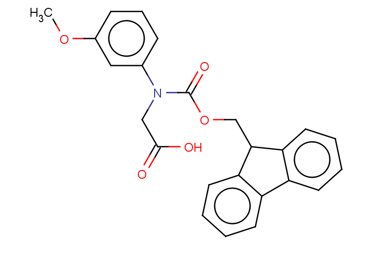 2-({[(9H-fluoren-9-yl)methoxy]carbonyl}(3-methoxyphenyl)amino)acetic acid