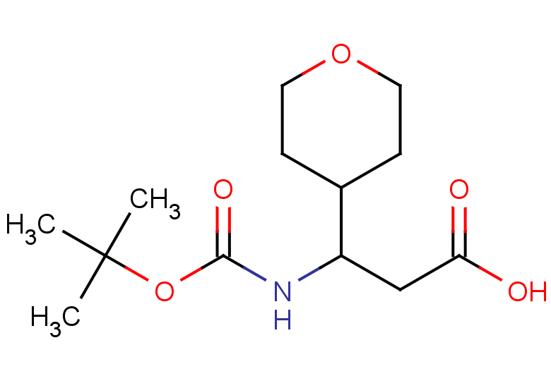 3-(BOC-AMINO)-3-(4-TETRAHYDROPYRANYL)PROPANOIC ACID
