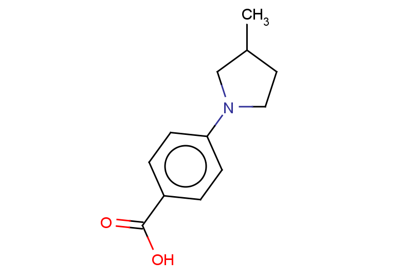 4-(3-methylpyrrolidin-1-yl)benzoic acid