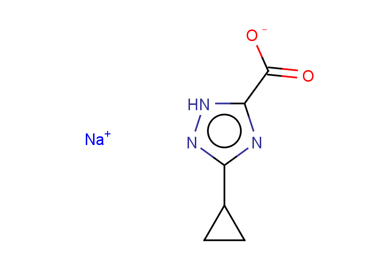 sodium 3-cyclopropyl-1H-1,2,4-triazole-5-carboxylate