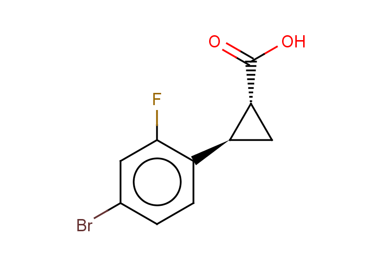 rac-(1R,2R)-2-(4-bromo-2-fluorophenyl)cyclopropane-1-carboxylic acid, trans