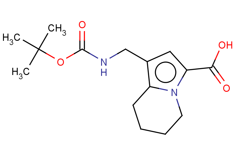 1-({[(tert-butoxy)carbonyl]amino}methyl)-5,6,7,8-tetrahydroindolizine-3-carboxylic acid