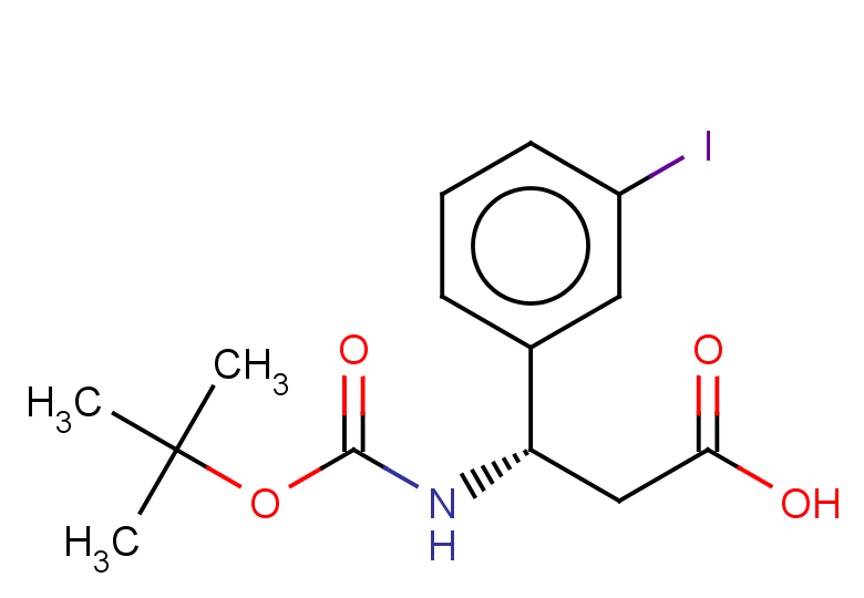 (3S)-3-{[(tert-butoxy)carbonyl]amino}-3-(3-iodophenyl)propanoic acid
