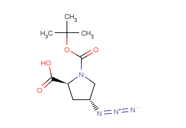 (2S,4R)-4-azido-1-[(tert-butoxy)carbonyl]pyrrolidine-2-carboxylic acid