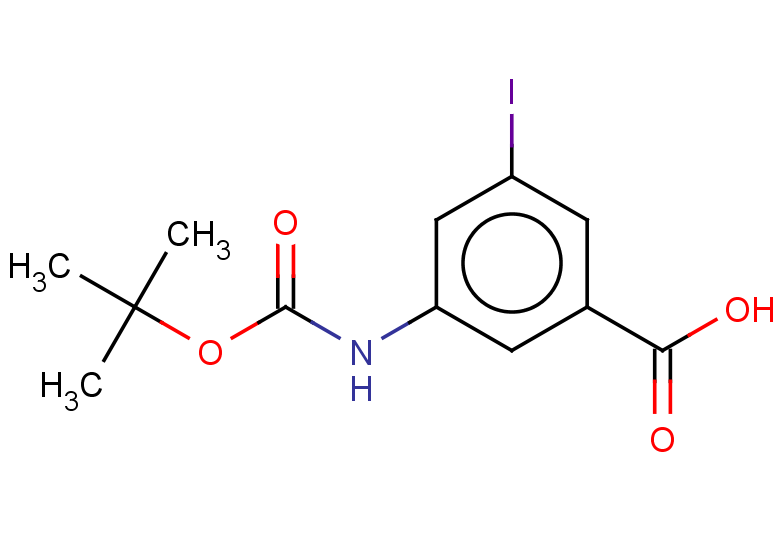 3-{[(tert-butoxy)carbonyl]amino}-5-iodobenzoic acid