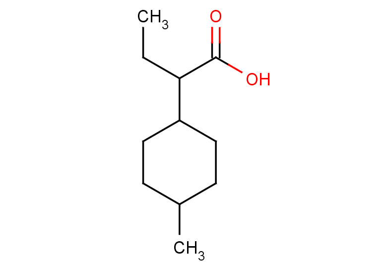 2-(4-methylcyclohexyl)butanoic acid, Mixture of diastereomers