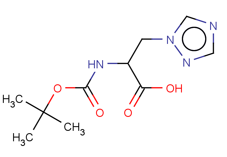 2-([(TERT-BUTOXY)CARBONYL]AMINO)-3-(1H-1,2,4-TRIAZOL-1-YL)PROPANOIC ACID