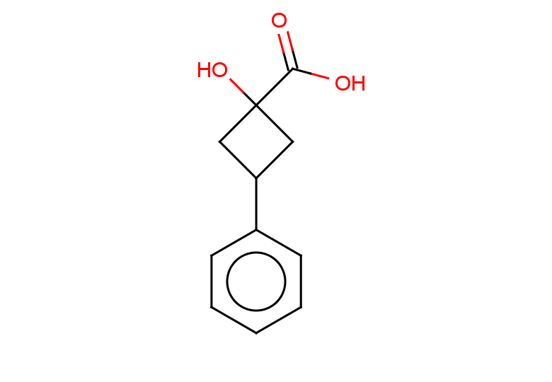 1-hydroxy-3-phenylcyclobutane-1-carboxylic acid
