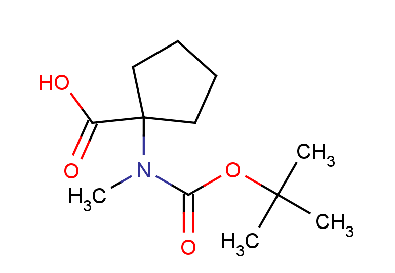 1-{[(tert-butoxy)carbonyl](methyl)amino}cyclopentane-1-carboxylic acid